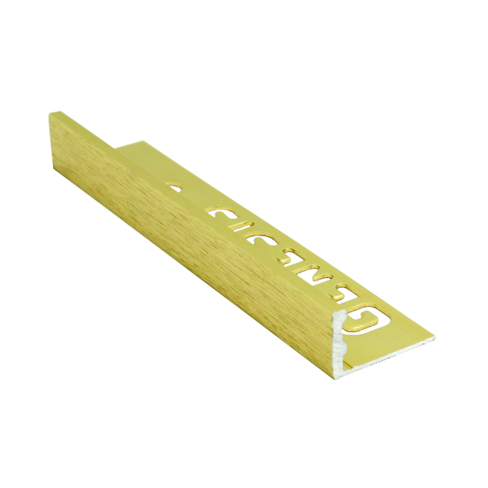 ESA - Aluminium Straight Edge - Brushed Brass