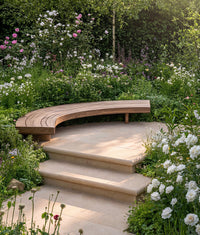 Buscot Limestone Tumbled & Etched Bullnosed Coping 40x100cm