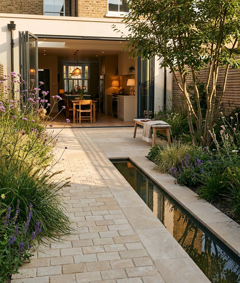 Buscot Limestone Cobbles Tumbled & Etched Finish 20xRandomcm