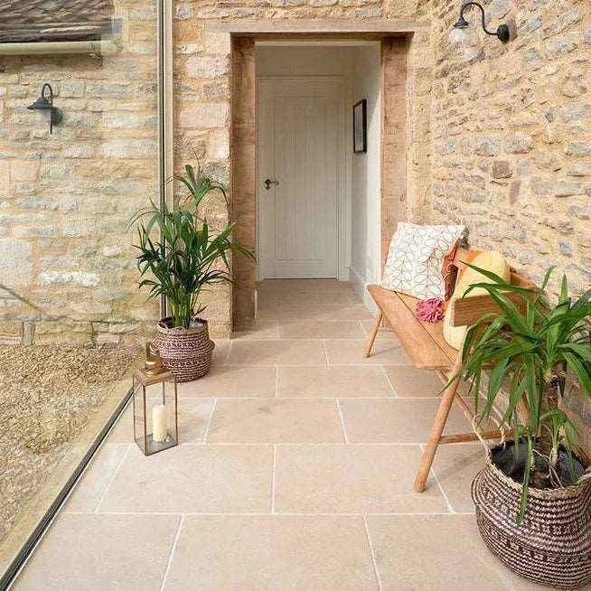 Buscot Limestone Tumbled Finish, 60xRandomcm