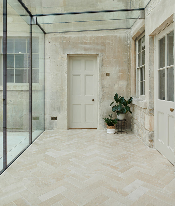 Buscot Limestone Velvet Finish 10x30cm Sample