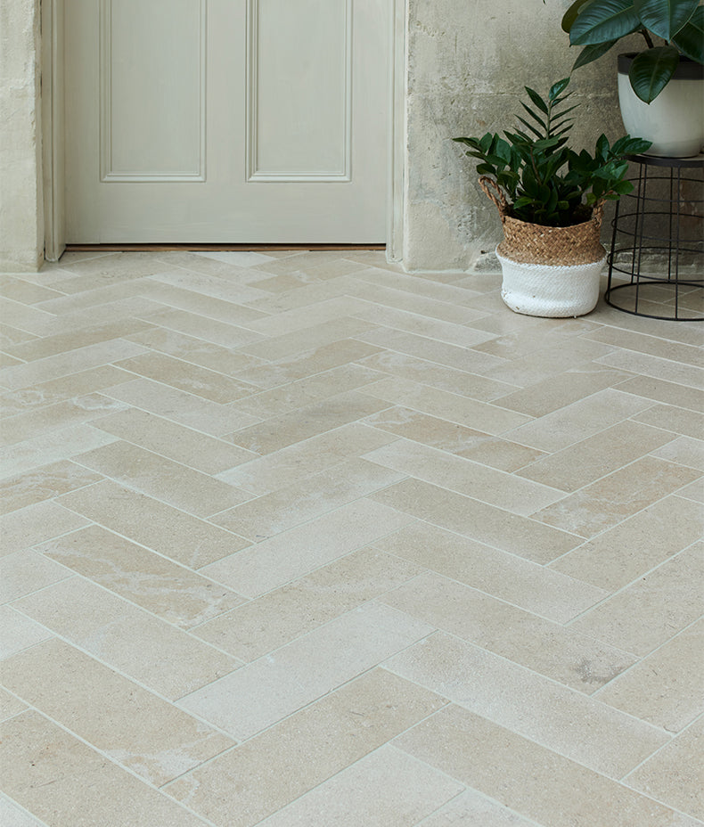 Buscot Limestone Velvet Finish 10x30cm Sample