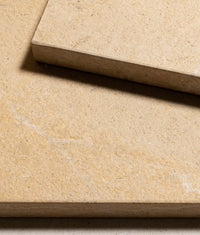 Buscot Limestone Tumbled & Etched Double Pencil Coping 40x100cm Sample