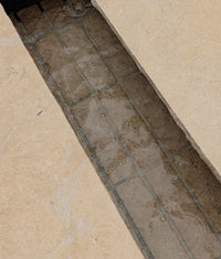 Buscot Limestone Tumbled & Etched Cropped Coping 40x100cm