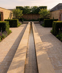 Buscot Limestone Tumbled & Etched Cropped Coping 40x100cm