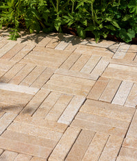 Buscot Limestone Klinkers Tumbled & Etched 5x20cm Sample