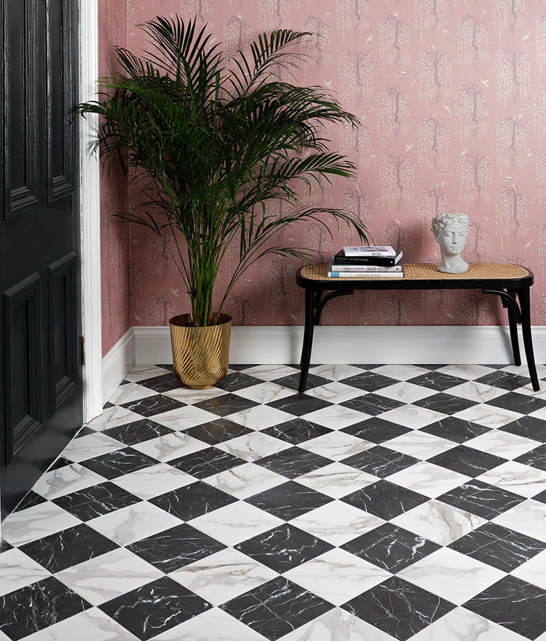 Butler Porcelain Marquina 20x20cm Sample