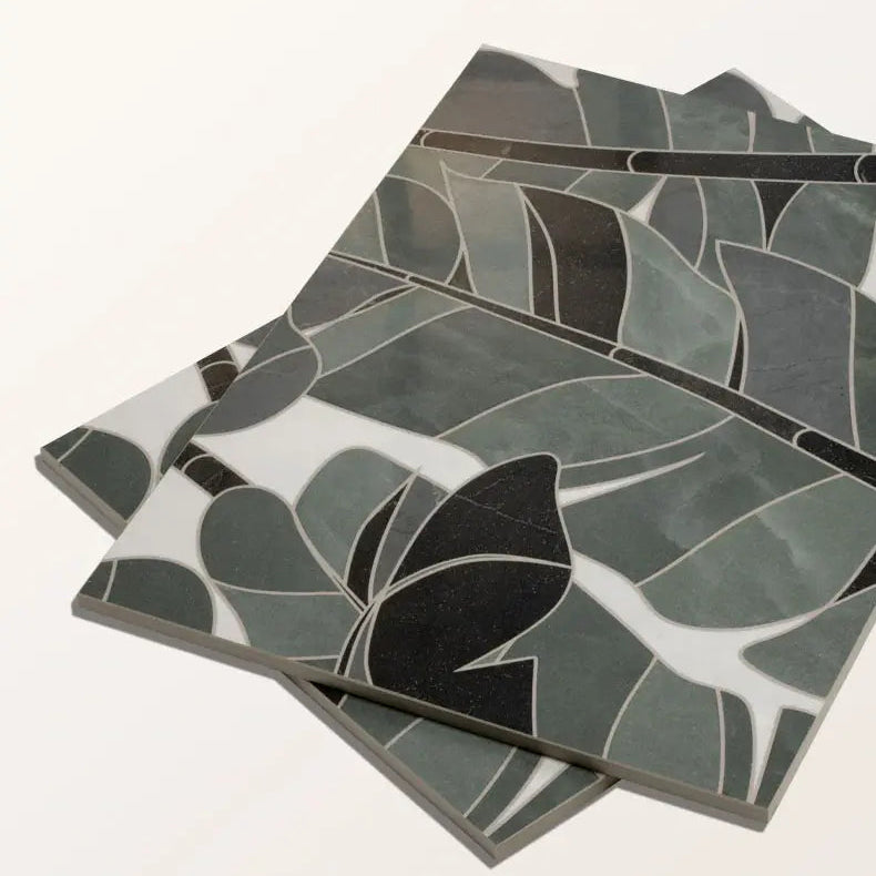 Byzantine Porcelain Palmette Sculpted Sample