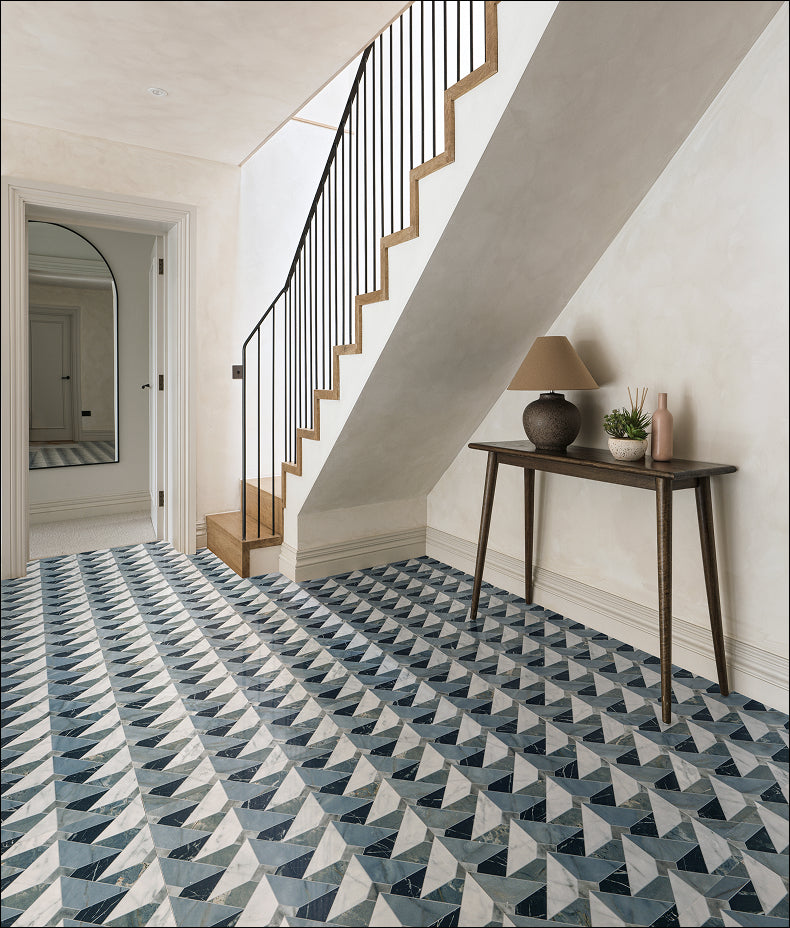 Byzantine Porcelain Seraph Sculpted 59.6x119.4cm Sample