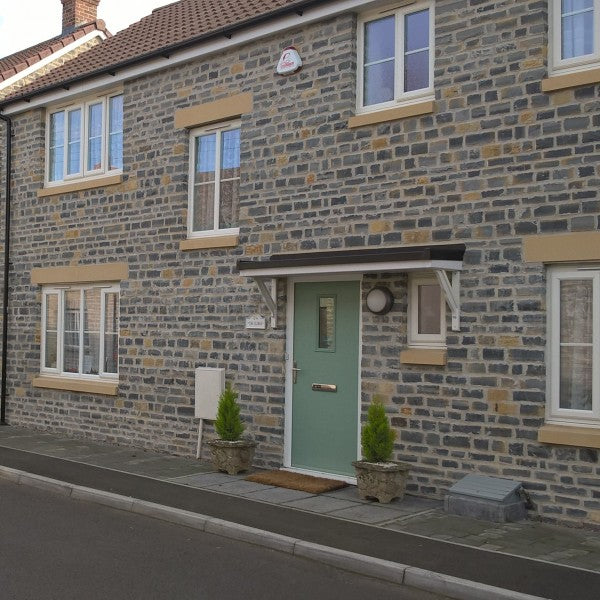 Blue Lias Stone Cladding House Face