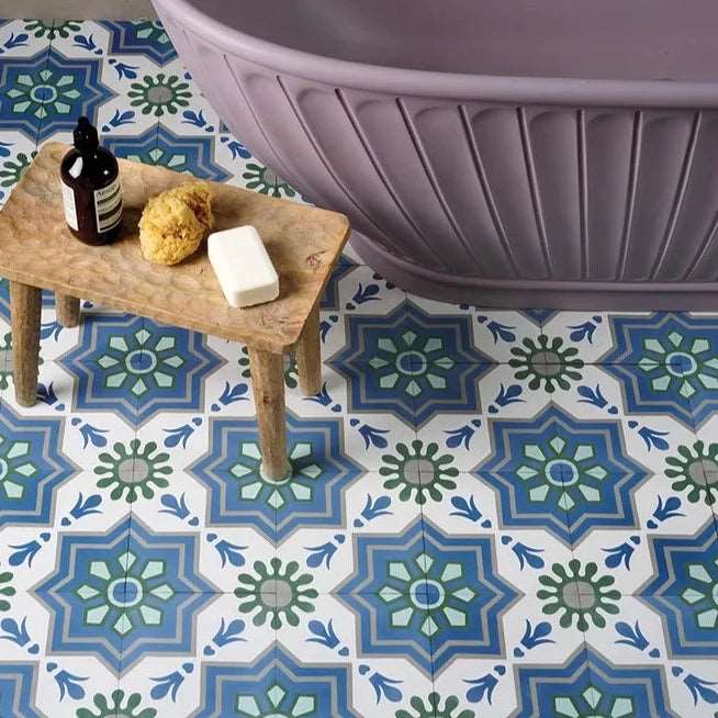 Cabana, Algarve, £99.30/ M2 Blue Tile Decorative Tiles Porcelain Decorative Tiles Ca Pietra