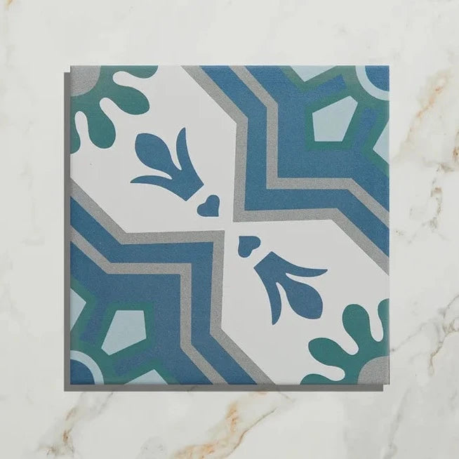 Cabana, Algarve, £99.30/ M2 Blue Tile Decorative Tiles Porcelain Decorative Tiles Ca Pietra