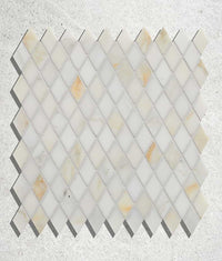 Palazzo Oro Honed Diamond Mosaic Marble 29.5cm Sample