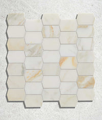 Palazzo Oro Marble Picket Mosaic 30.3cm