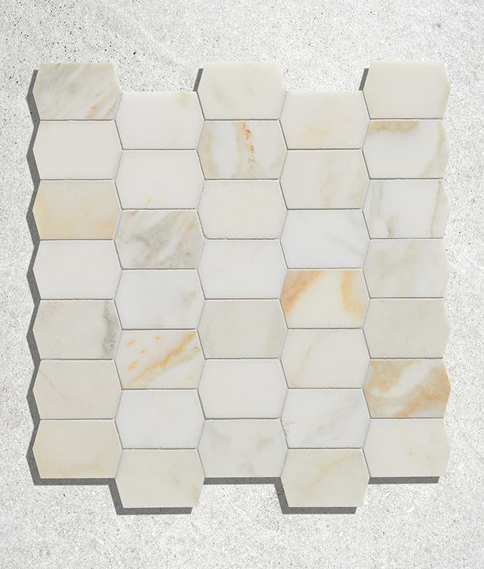 Palazzo Oro Marble Picket Mosaic 30.3cm