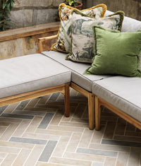 Castilan Limestone Parquet Tumbled 7.5x30cm