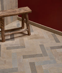 Castilan Limestone Parquet Tumbled 7.5x30cm