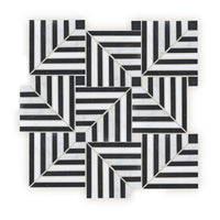 Chequers Court, Deco Mosaic, £160.11/M2 Decorative Tiles Sale Porcelain Decorative Tiles Fired Earth