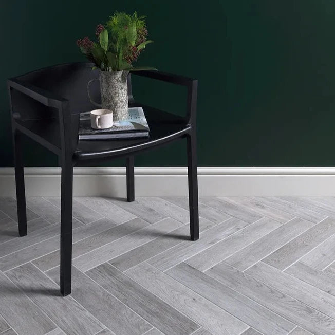 Chatham, Ash, £79.00/ M2 Grey Tile Wood Effect Tiles Ca Pietra