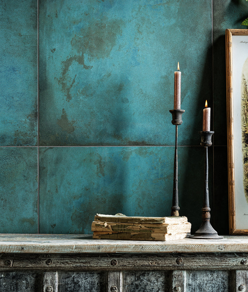Chemistry Porcelain Verdigris 80cm
