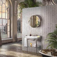 Chequers Court, Double Hexagon Mosaic, £171.28/M2 Decorative Tiles Sale Porcelain Decorative Tiles Fired Earth