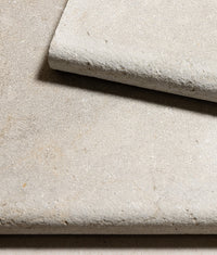Kimmeridge Limestone Etched Bullnose Coping 40cm Sample