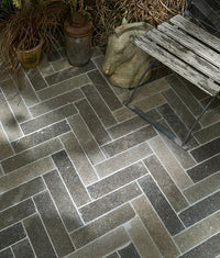 Kimmeridge Limestone Parquet Tumbled & Etched 7.5cm Sample