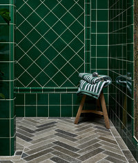 Kimmeridge Limestone Parquet Tumbled & Etched 7.5cm