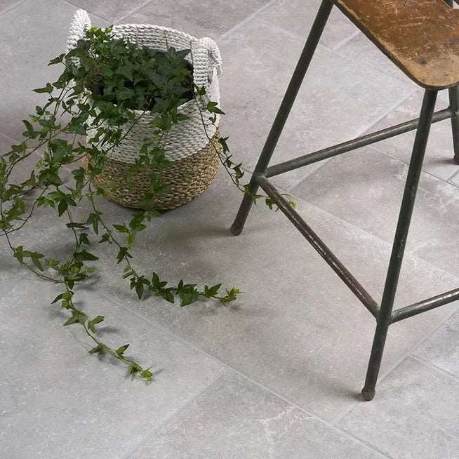 Cotehele, Grey, £59.00/ M2 Grey Tile Stone Effect Tiles Ca Pietra