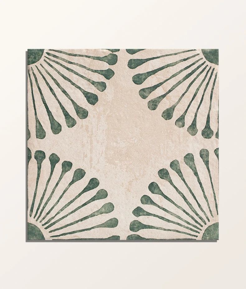 Cuba Porcelain Infantas Green 20x20cm
