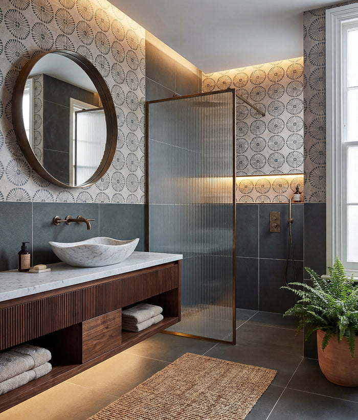 Stucco Porcelain Textured Green 60x60cm