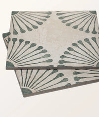 Cuba Porcelain Infantas Green 20x20cm