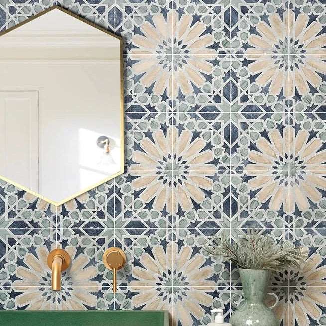 Cuba, Marla, £73.50/ M2 Blue Tile Decorative Tiles Porcelain Decorative Tiles Ca Pietra