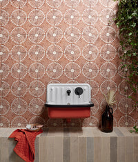 Cuba Porcelain Vedado Cotto 20x20cm Sample