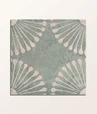 Cuba Porcelain Vedado Mint Green 20x20cm Sample