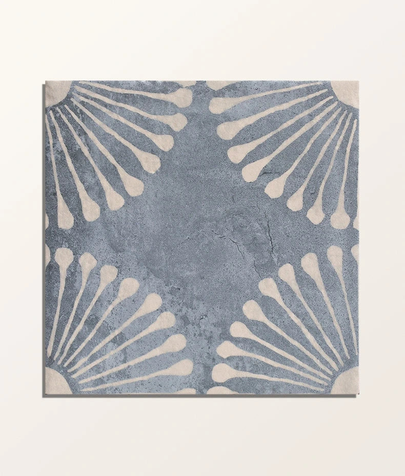 Cuba Porcelain Vedado Indigo 20x20cm Sample