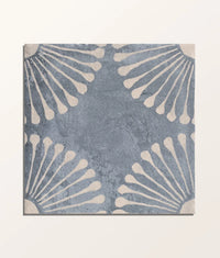 Cuba Porcelain Vedado Indigo 20x20cm Sample