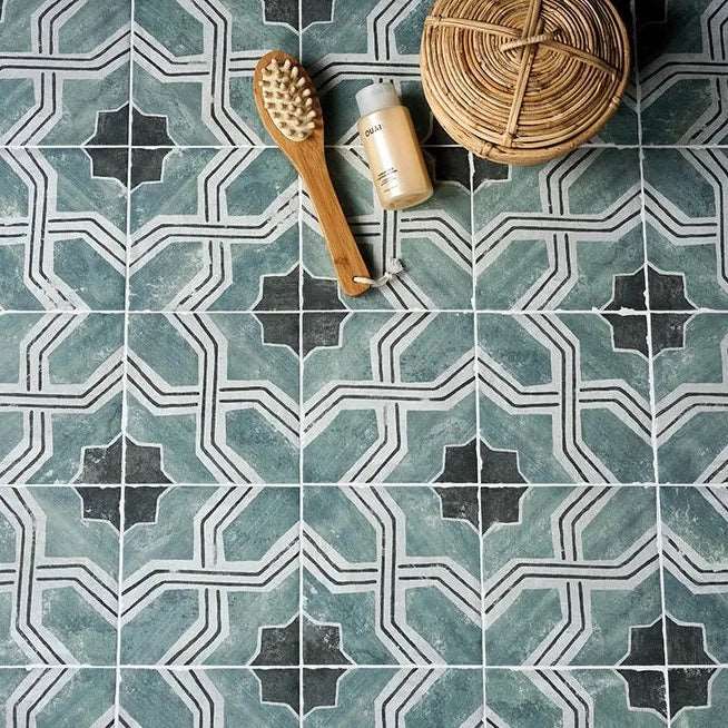 Cuba, Iberia, £73.50/ M2 Decorative Tiles Green Tile Porcelain Decorative Tiles Ca Pietra