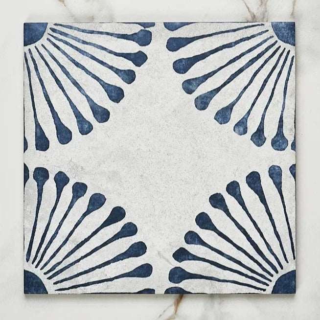 Cuba, Infantas Blue, £73.50/ M2 Blue Tile Decorative Tiles Porcelain Decorative Tiles Ca Pietra