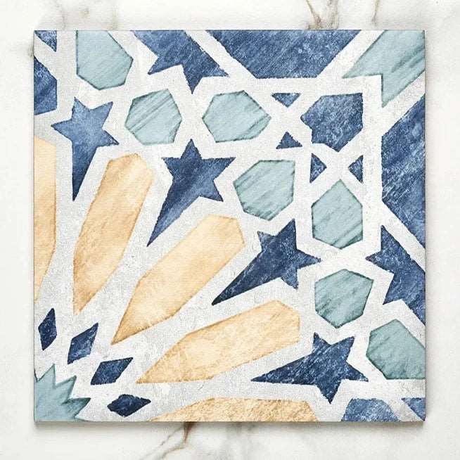 Cuba, Marla, £73.50/ M2 Blue Tile Decorative Tiles Porcelain Decorative Tiles Ca Pietra