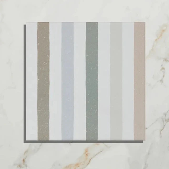 Deck Chair Porcelain Feature, Pastels, £79.20/ M2 Decorative Tiles Multicoloured Tile Porcelain Decorative Tiles Ca Pietra