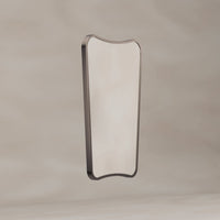 Delphine Curve Mirror 45x70cm - Brushed Bronze