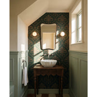 Delphine Curve Mirror 45x70cm - Brushed Bronze