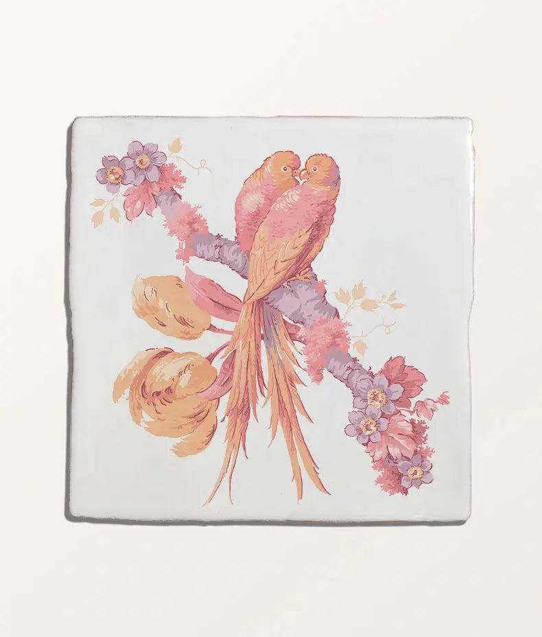 STUDIO Divine Savages Lovebirds Collection Ceramic 13x13cm 33034