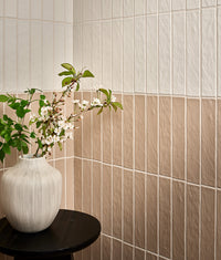 Earthenware Porcelain Soft White 5x25cm