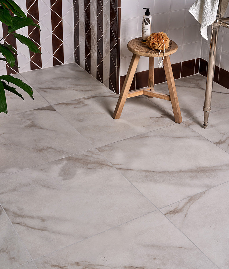 East Village Porcelain Bianco 59.5x59.5cm