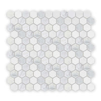 East Hampton, Honed, Hexagon Mosaic, £188.93/M2 Decorative Tiles Sale Porcelain Decorative Tiles Fired Earth