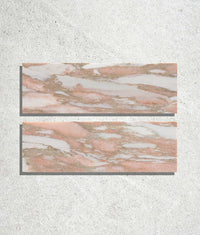 East Java Flamingo Marble Honed Brick 10cm