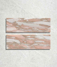 East Java Flamingo Marble Honed Brick 10cm Sample