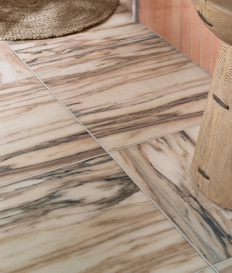 Elixir Marble Oud Rose Honed 45.7x45.7cm Sample